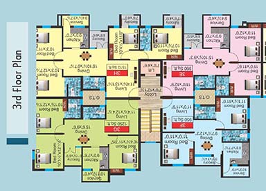 3rd Floor Plan